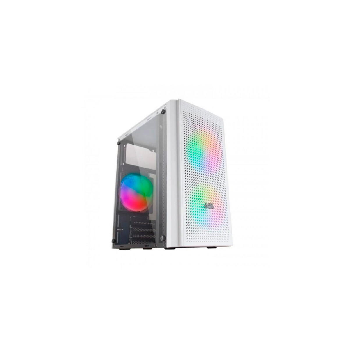Datoru korpuss Mars Gaming MC300 RGB White (MC300W)