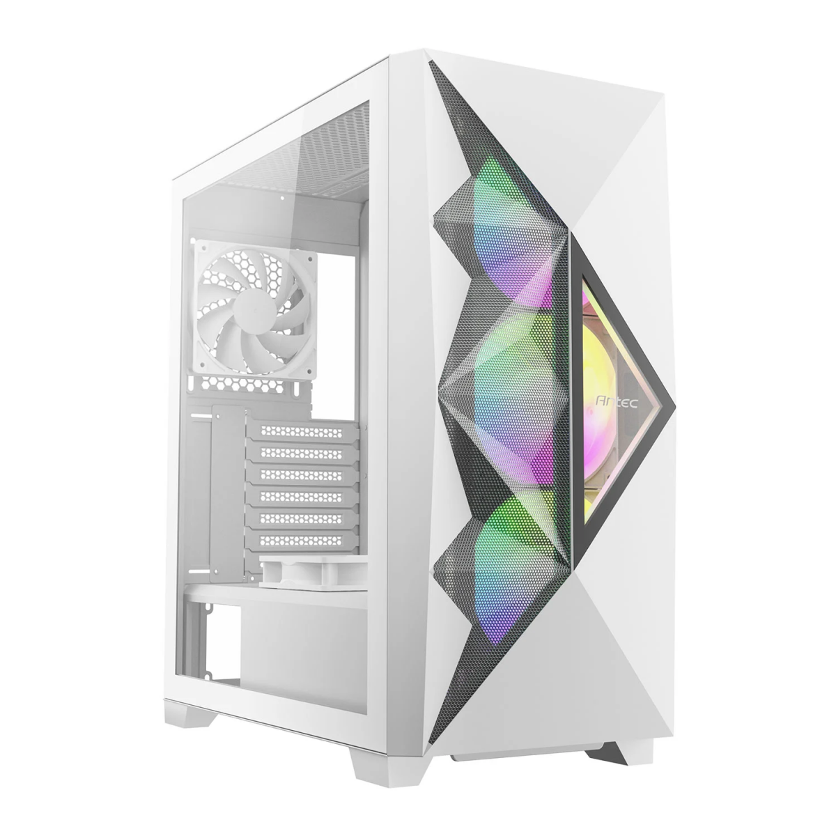Datoru korpuss Antec Dark Fleet DF800 Flux RGB White (0-761345-80084-6)