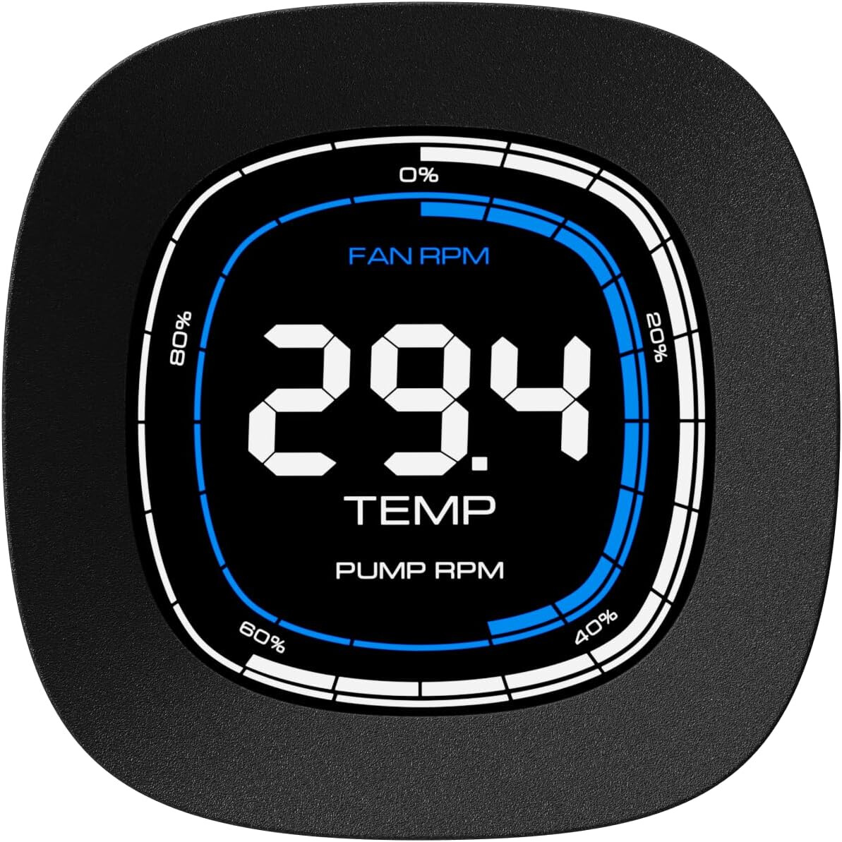 Procesoru dzesētājs Gamdias Chione M4 RGB 420mm Black - CHIONE M4-420 - foto 4