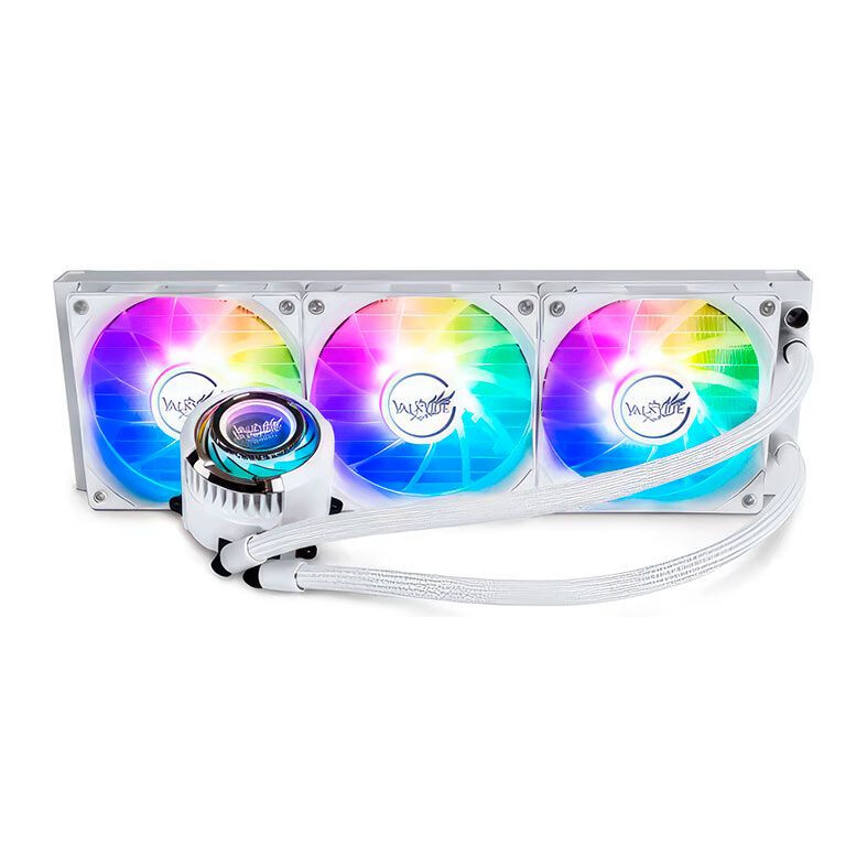 Procesoru dzesētājs Valkyrie Jarn RGB 360mm White - 5298003820052 - foto 2