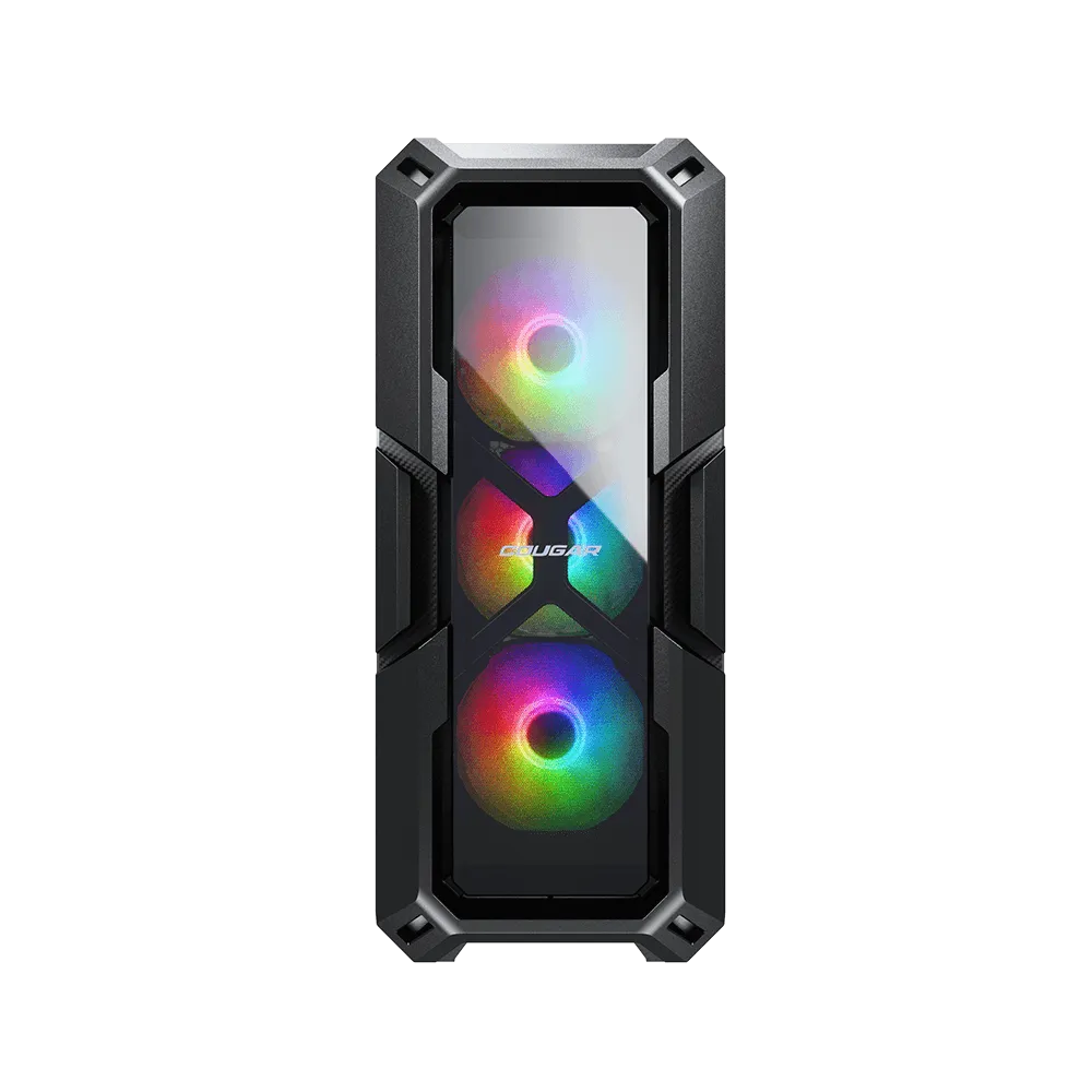 Datoru korpuss Cougar MX440-G RGB Black (MX440-G RGB) - foto 4