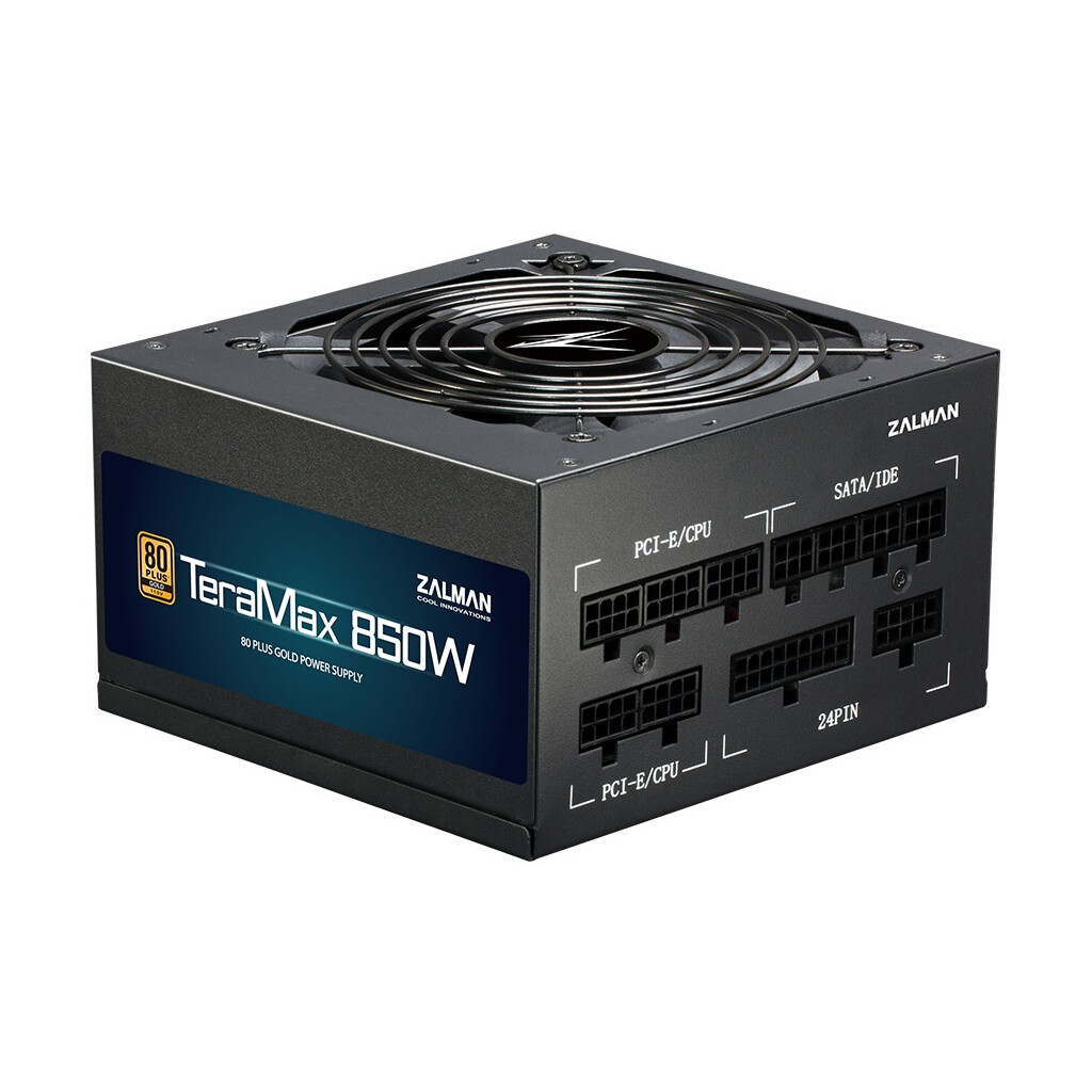 Barošanas bloks Zalman TeraMax TMX2 850W Black (ZM850-TMX2)