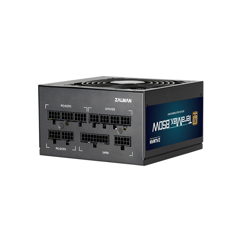 Barošanas bloks Zalman TeraMax TMX2 850W Black (ZM850-TMX2) - foto 2