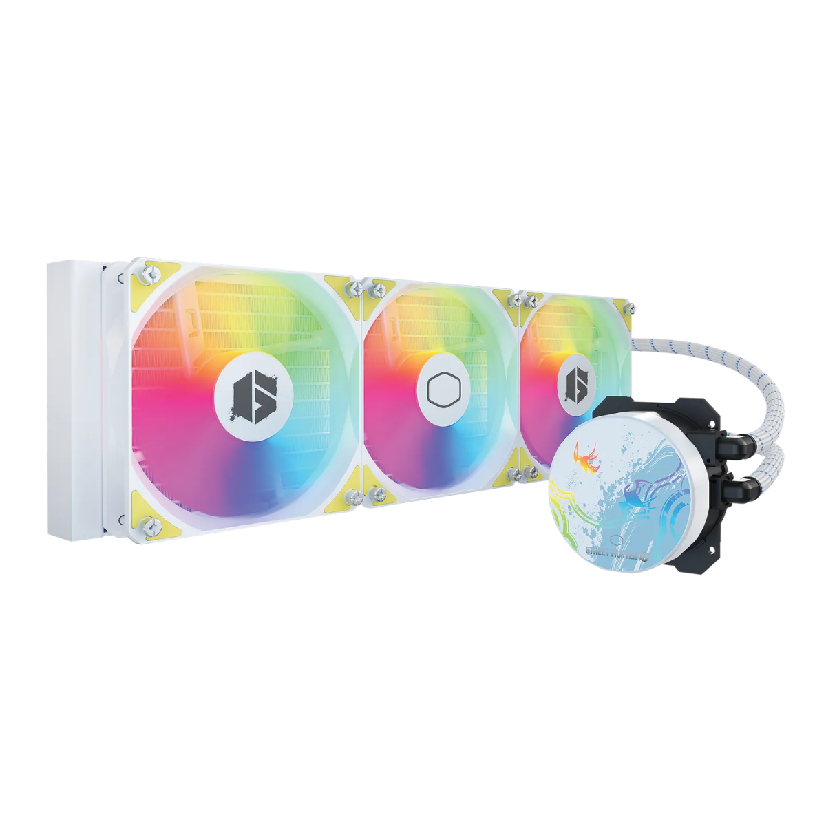 cooler Master MasterLiquid L Core Street Fighter 6 RGB 360mm White/Blue (MLW-D36M-A17PZ-CL)