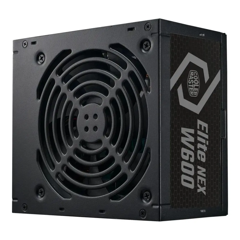 Barošanas bloks Cooler Master Elite Nex White 600W Black (MPW-6001-ACBW-BE1)