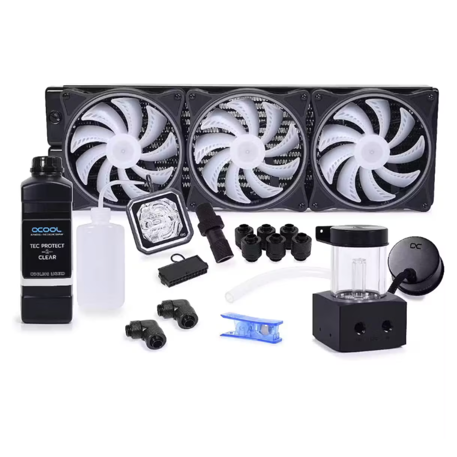 Procesoru dzesētājs Alphacool Core Storm ST30 420mm Black (11988)