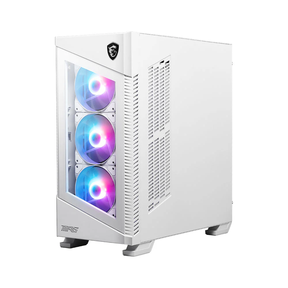 Datoru korpuss MSI MPG Velox 100R RGB White - MPG VELOX 100R WHITE - foto 3