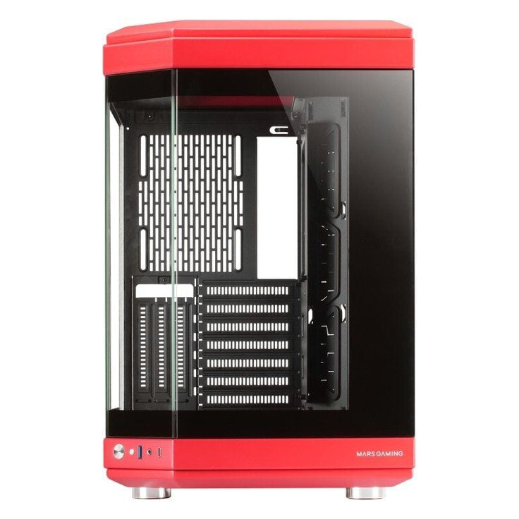 Datoru korpuss Mars Gaming MC-3T RGB Red (MC3TR) - foto 2