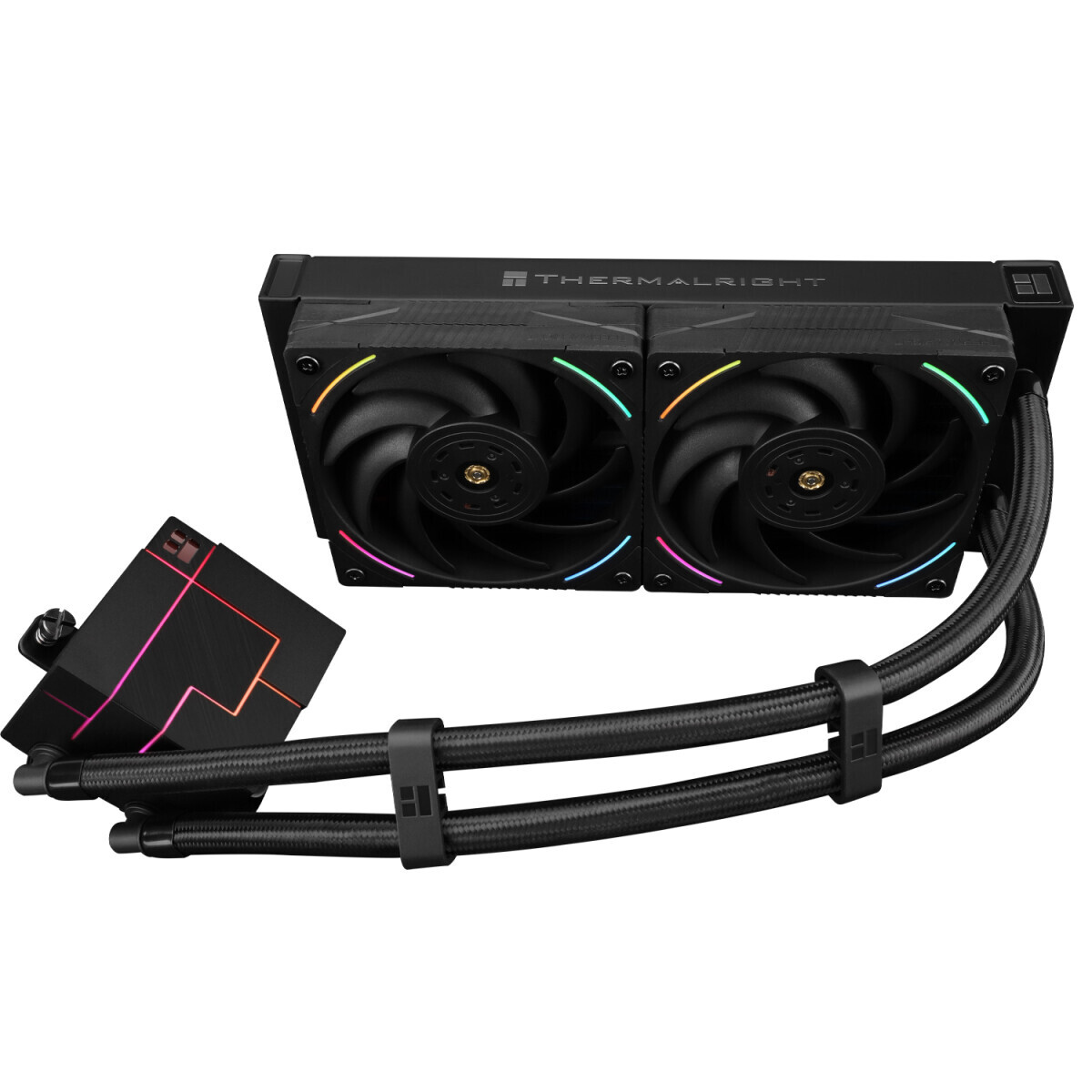 cooler Thermalright Core Matrix RGB 240mm Black (814256015936) - foto 3