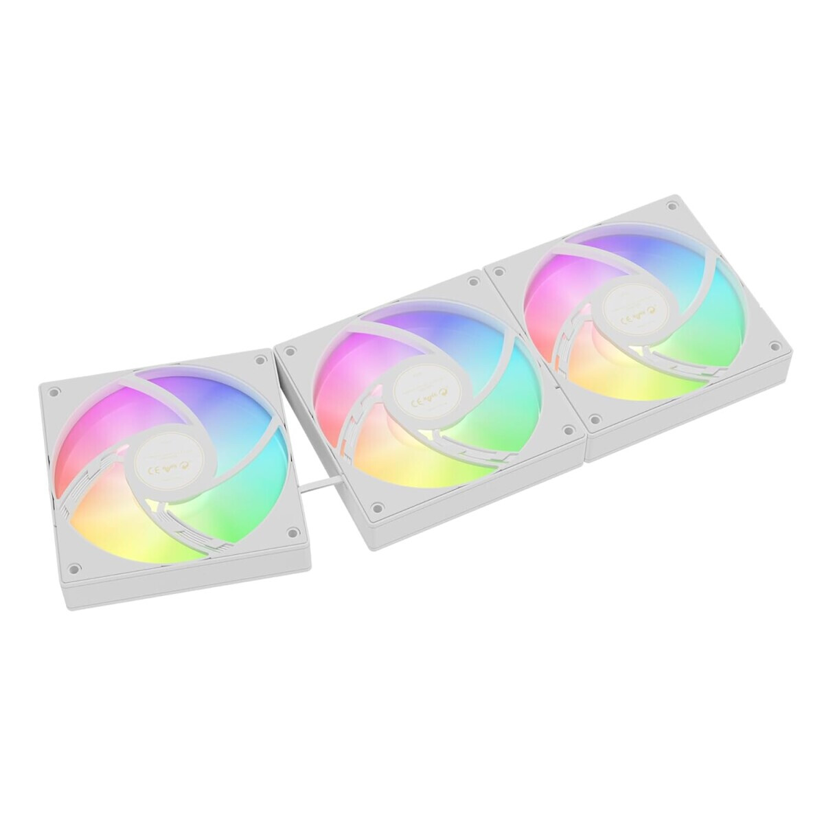 Procesoru dzesētājs Gamdias Chione E4 RGB 360mm White (16323-03600-00000-G) - foto 3