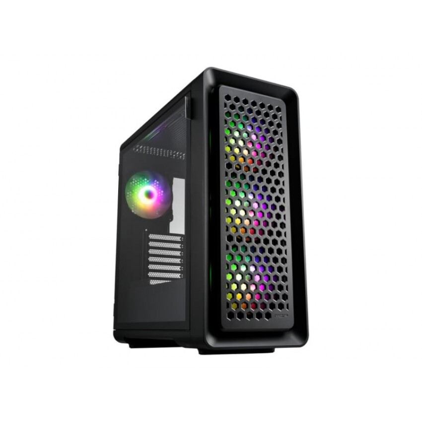 Datoru korpuss FSP CUT593P RGB Black (POC0000204)