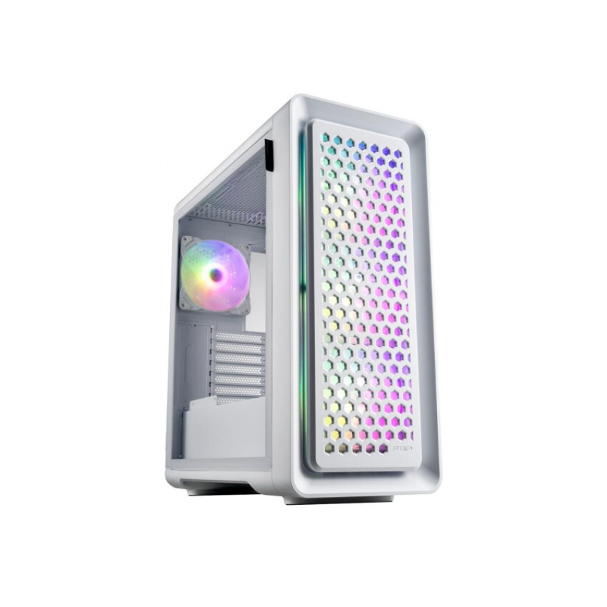 Datoru korpuss FSP CUT593P RGB White (POC0000205)