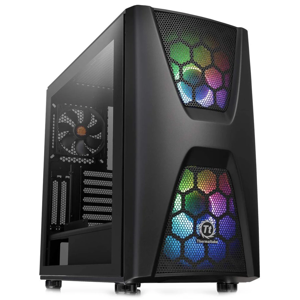Datoru korpuss Thermaltake Commander C34 RGB Black (CA-1N5-00M1WN-00)