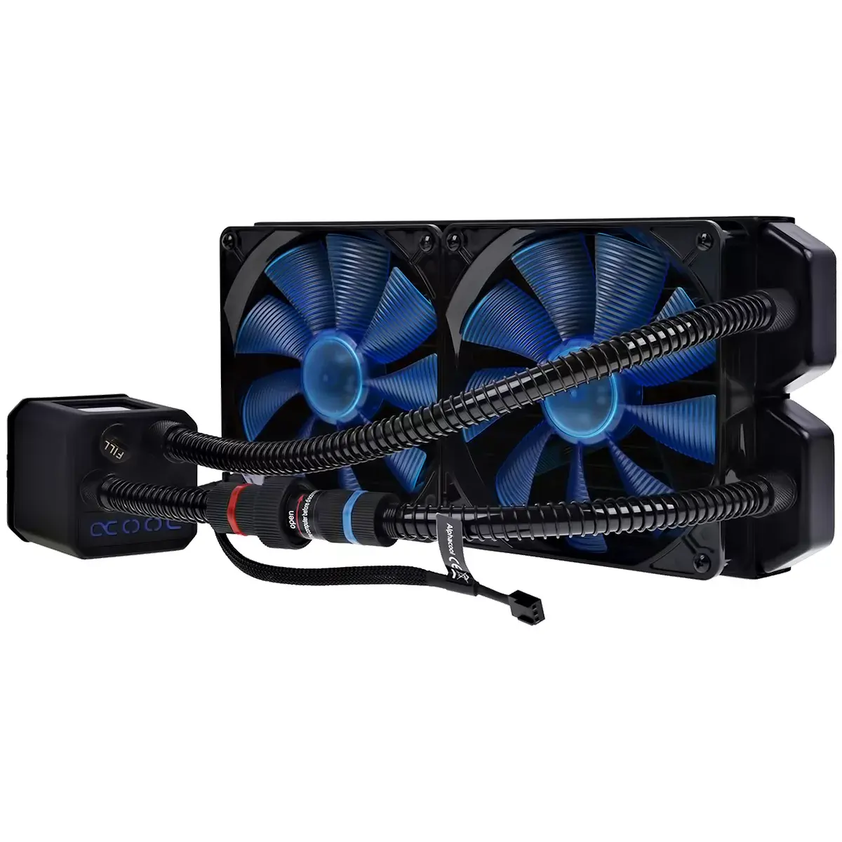 Procesoru dzesētājs Alphacool Eisbaer 280mm Black (11287)