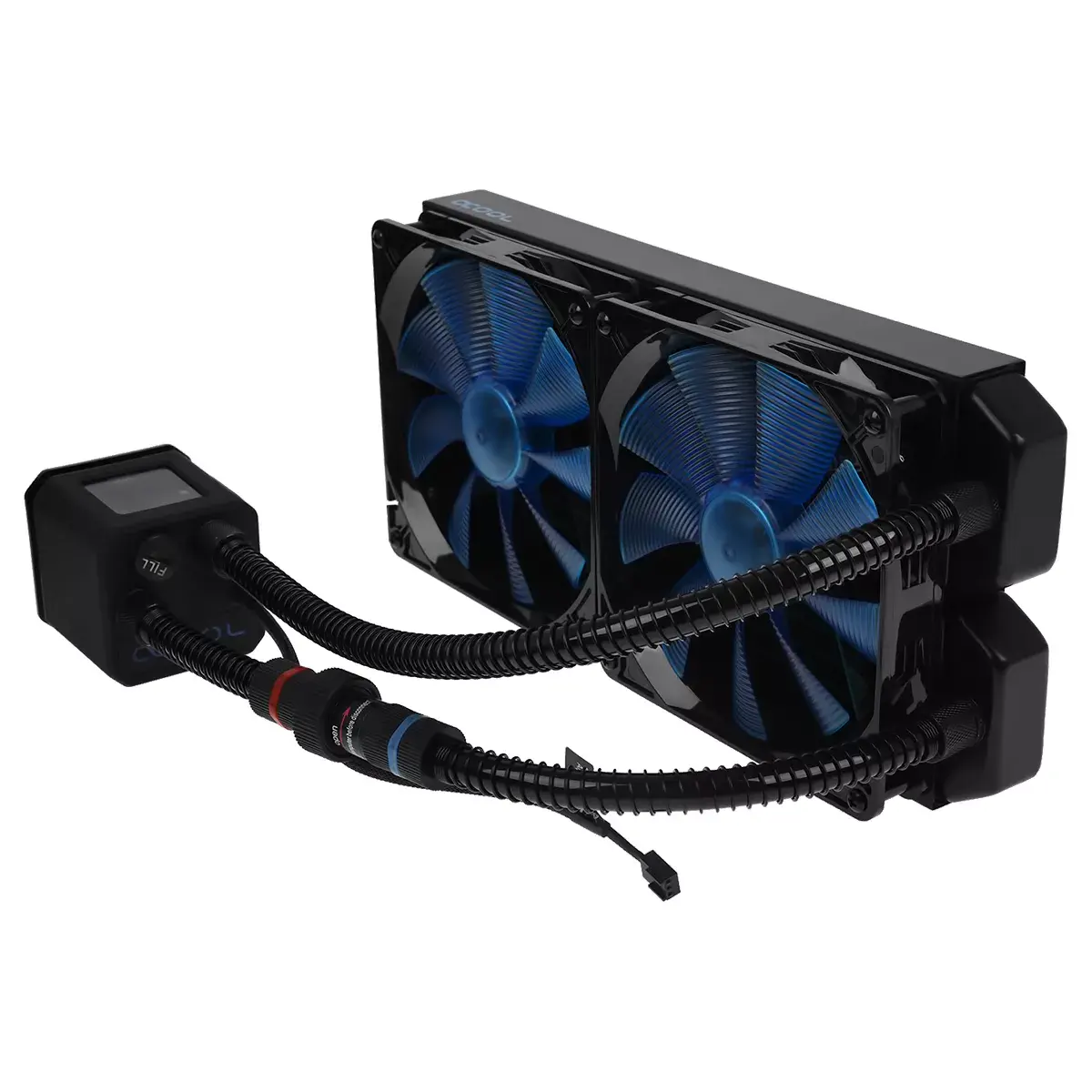 Procesoru dzesētājs Alphacool Eisbaer 280mm Black (11287) - foto 2
