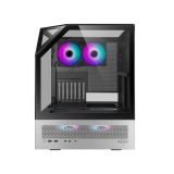 Datoru korpuss Azza Sanctum Cube RGB Black (CSAZ-810)