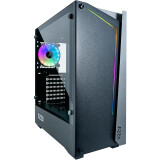Datoru korpuss Azza Apollo RGB Black (CSAZ-430B-DF2)