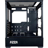 Datoru korpuss Azza Apollo RGB Black (CSAZ-430B-DF2)