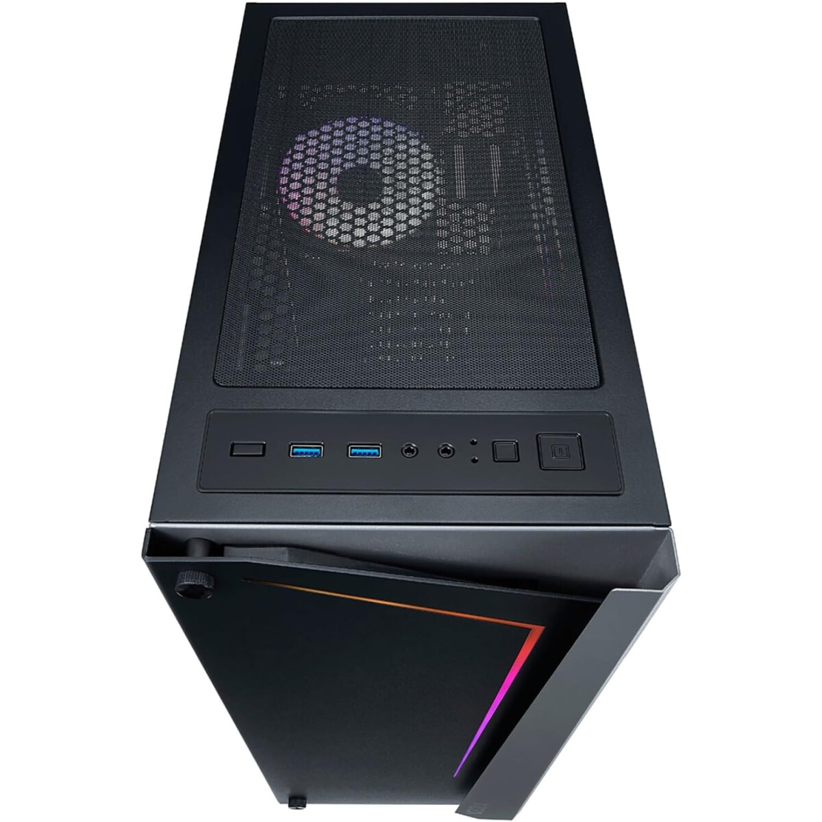 Datoru korpuss Azza Apollo RGB Black (CSAZ-430B-DF2) - foto 4