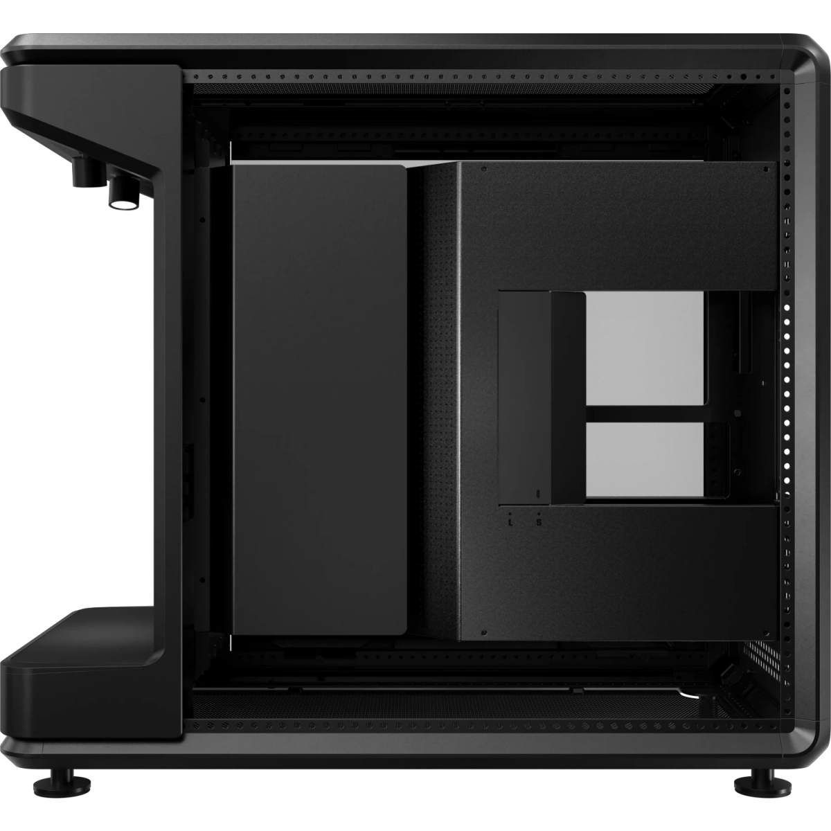 Boitiers PC CoolerMaster MasterFrame 360 ​​Stage LCD Midi Tower Black (MF360-KHNN-S02) - photo 7