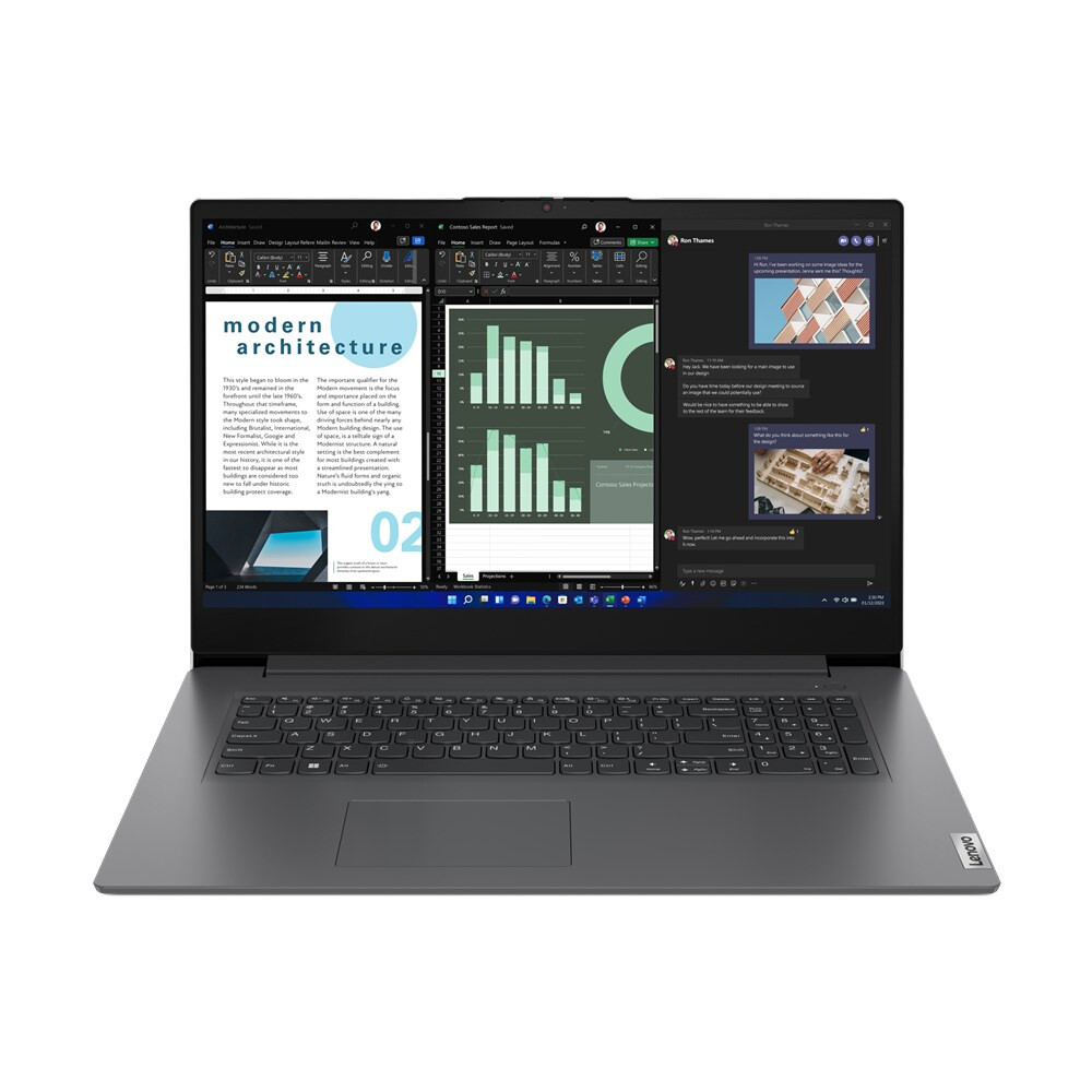 Portatīvais dators Lenovo V17 G4 IRU Intel Core i7-13620H 17.3" 16GB 512GB Grey (83A2004HPB)