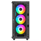 Datoru korpuss DeepCool CC560 ARGB V2 Midi Tower Black (R-CC560-BKTAA4-G-2)