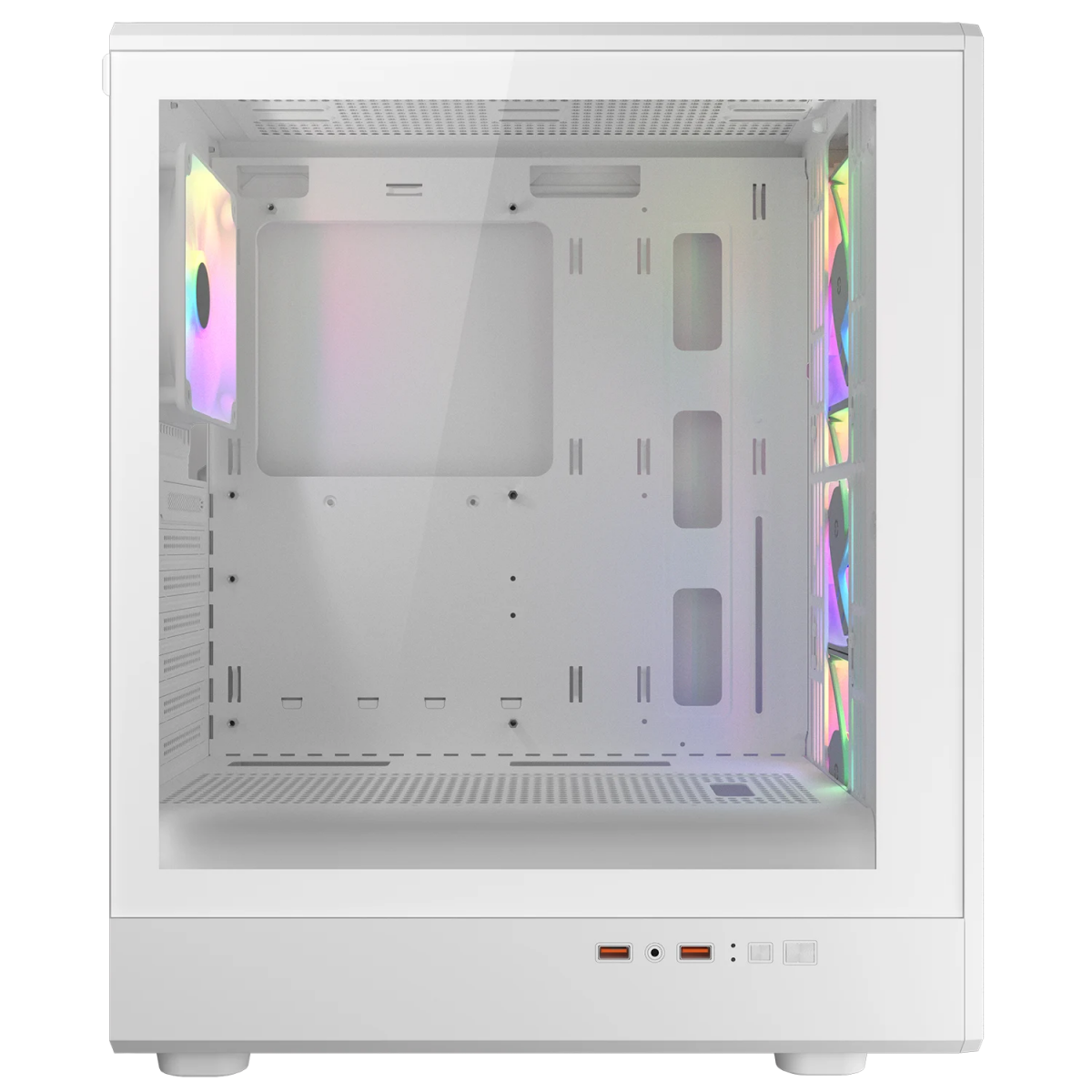 Datoru korpuss Cougar AirFace Pure Pro RGB White (CGR-2GA5W-P) - foto 5