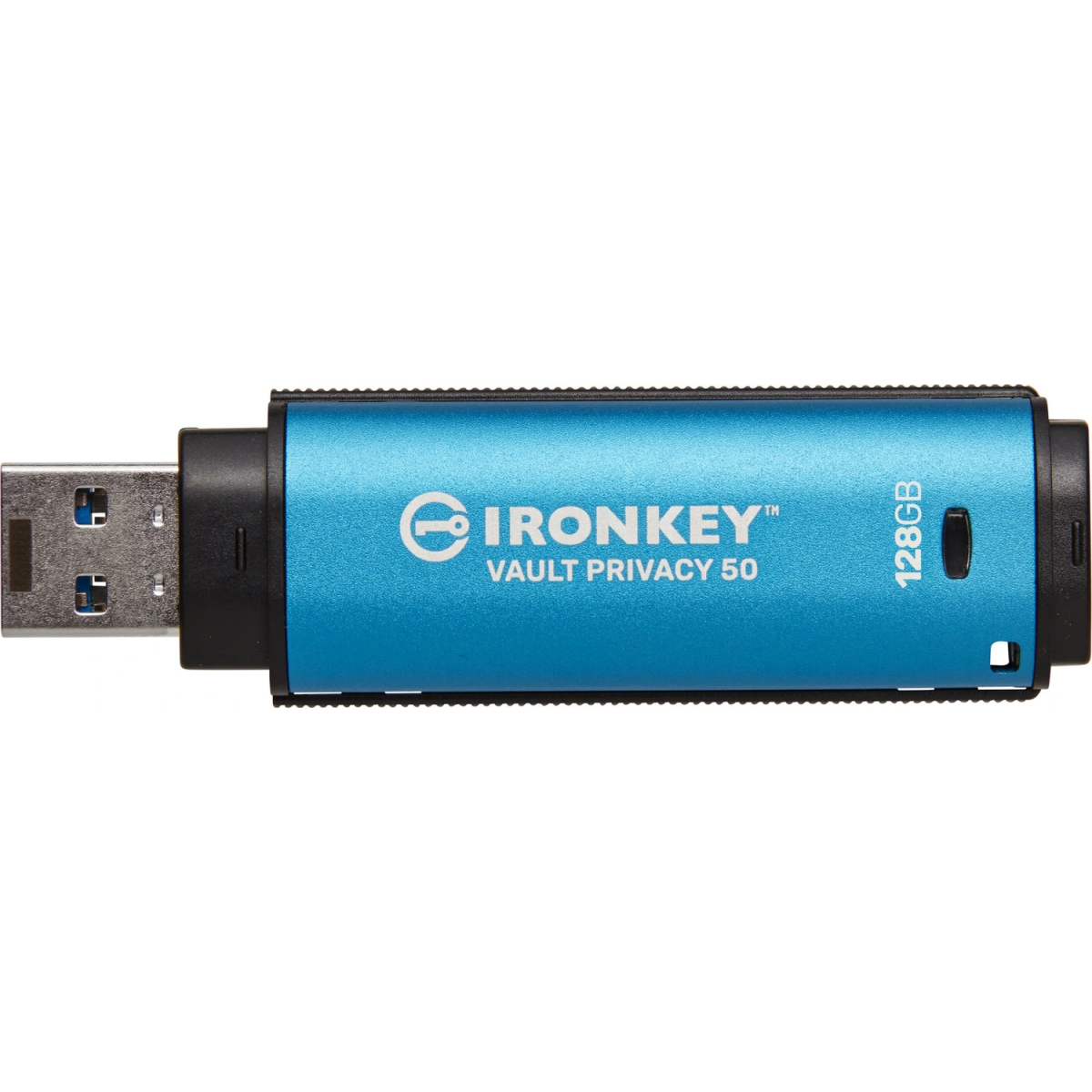 USB zibatmiņa Kingston IronKey Vault Privacy 50 128GB Blue (IKVP50/128GB) - foto 2