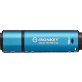 USB zibatmiņa Kingston IronKey Vault Privacy 50 128GB Blue (IKVP50/128GB)
