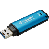 USB zibatmiņa Kingston IronKey Vault Privacy 50 128GB Blue (IKVP50/128GB)