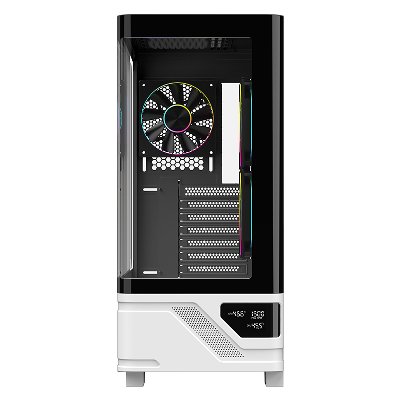 Datoru korpuss iTek Netron ARGB Black/White (ITGCANTC01) - foto 3