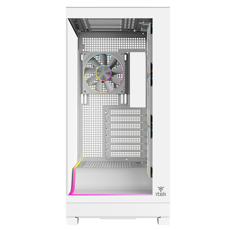 Datoru korpuss iTek SHOWBUI WAVE 82W ARGB White (ITGCASBW82W) - foto 3