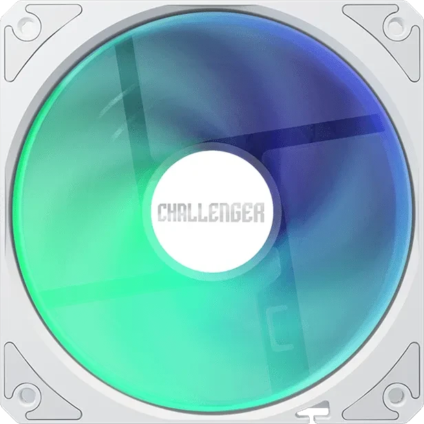 Procesoru dzesētājs ASRock Challenger 240 Digital White (90-ACLA24-WAAGA6) - foto 3