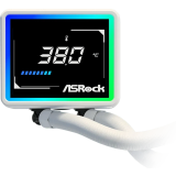 Procesoru dzesētājs ASRock Challenger 240 Digital White (90-ACLA24-WAAGA6)