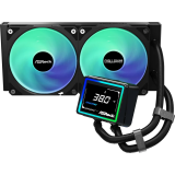 Procesoru dzesētājs ASRock Challenger 240 Digital Black (90-ACLA24-BAAGA6)