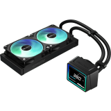 Procesoru dzesētājs ASRock Challenger 240 Digital Black (90-ACLA24-BAAGA6)