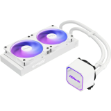Procesoru dzesētājs ASRock Pro 240 ARGB White (90-APRA24-WAAGA6)