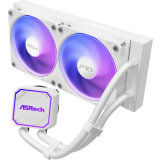 Procesoru dzesētājs ASRock Pro 240 ARGB White (90-APRA24-WAAGA6)