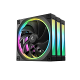 Korpusa dzesētājs DEEPCOOL FL14 3IN1 Black (R-FL14-BKAPN3-G)