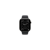 Viedpulkstenis Apple Watch Series 11 46mm Slate Titanium Case with Black Sport Band M/L (MFD24ZR/A)