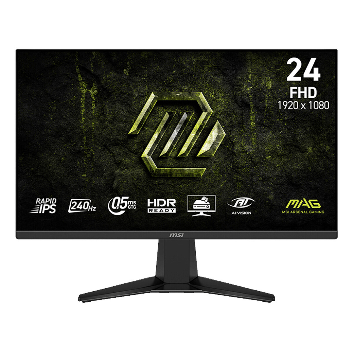 Monitors MSI MAG 245F X24 Black