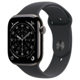 Smart watch Apple Watch Series 11 42mm Slate Titanium Case with Black Sport Band S/M (MF8R4ZR/A)