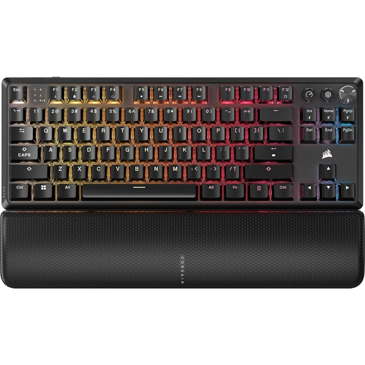 Tastatūra Corsair K70 CORE TKL WIRELESS RGB Black (CH-914901E-FR)