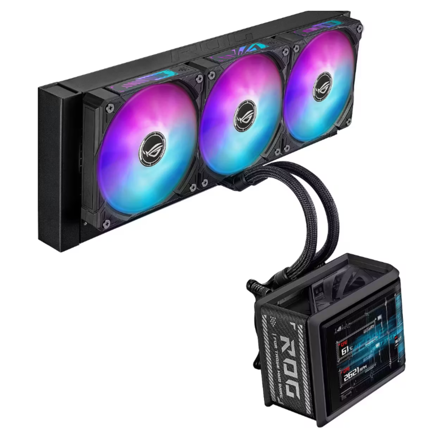 Procesoru dzesētājs ASUS ROG RYUO IV SLC 360 ARGB Black (90RC0151-B0EAY0) - foto 3