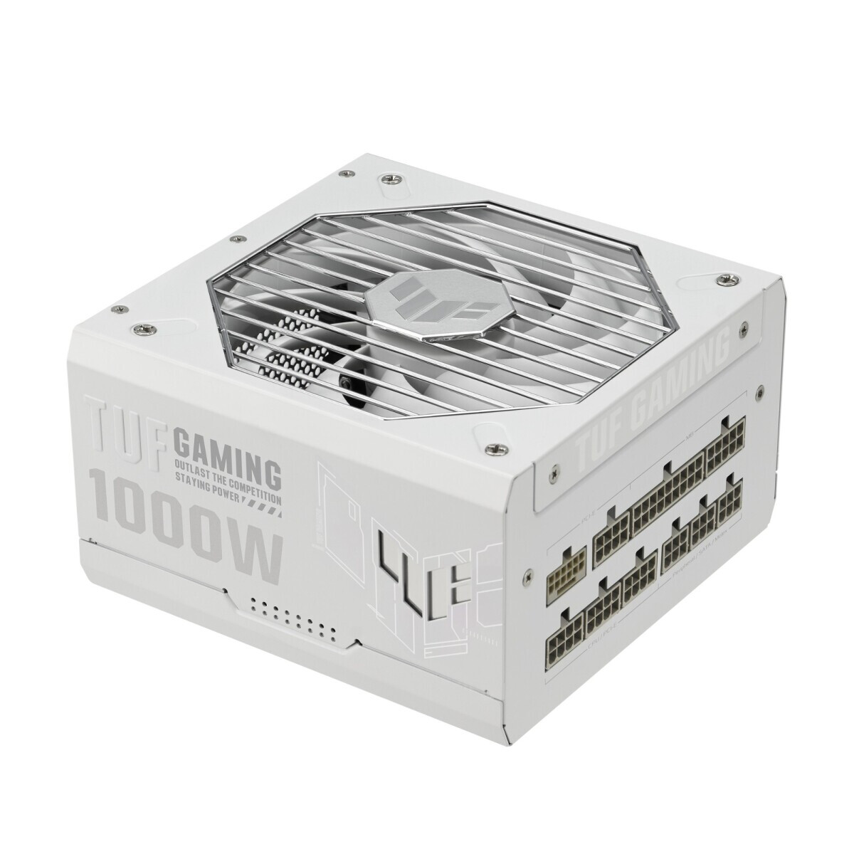 Barošanas bloks ASUS TUF Gaming 1000W Gold White Edition (90YE00S5-B0NA00)