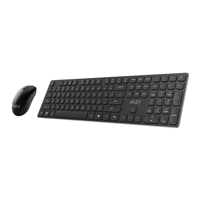 Tastatūra + pele MSI FORGE K210 Black - FORGE K210 W COMBO FR - foto 3