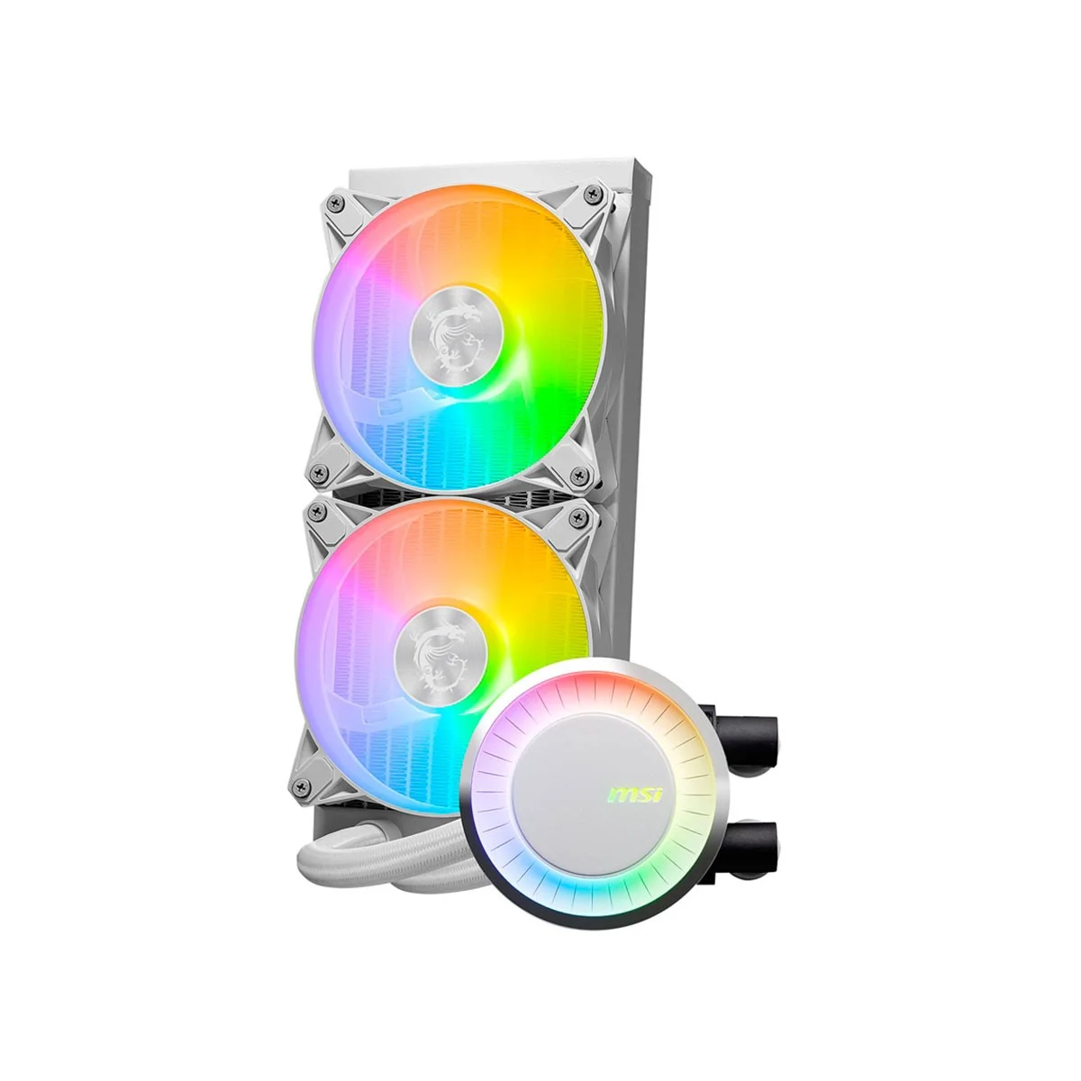 Ūdens dzesētājs MSI MAG Coreliquid E240 ARGB WHITE - MAG CORELIQUID E240 WHITE