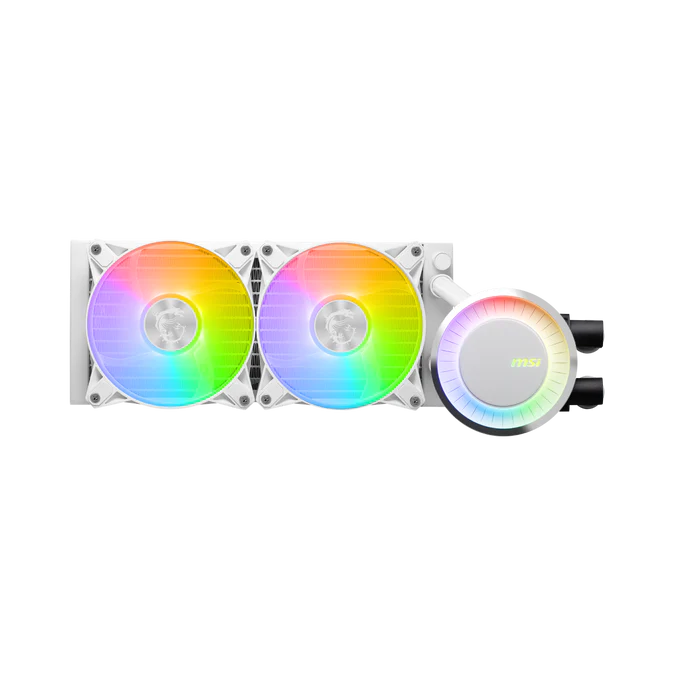 Ūdens dzesētājs MSI MAG Coreliquid E240 ARGB WHITE - MAG CORELIQUID E240 WHITE - foto 3