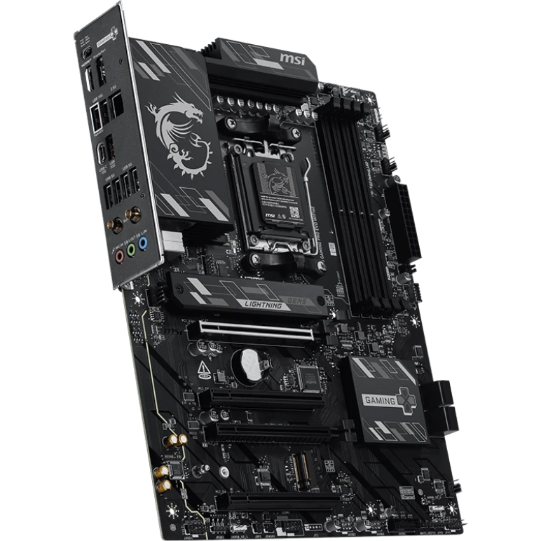 Pamatplate MSI B850 GAMING PRO Black - B850 GAMING PRO WIFI6E - foto 4