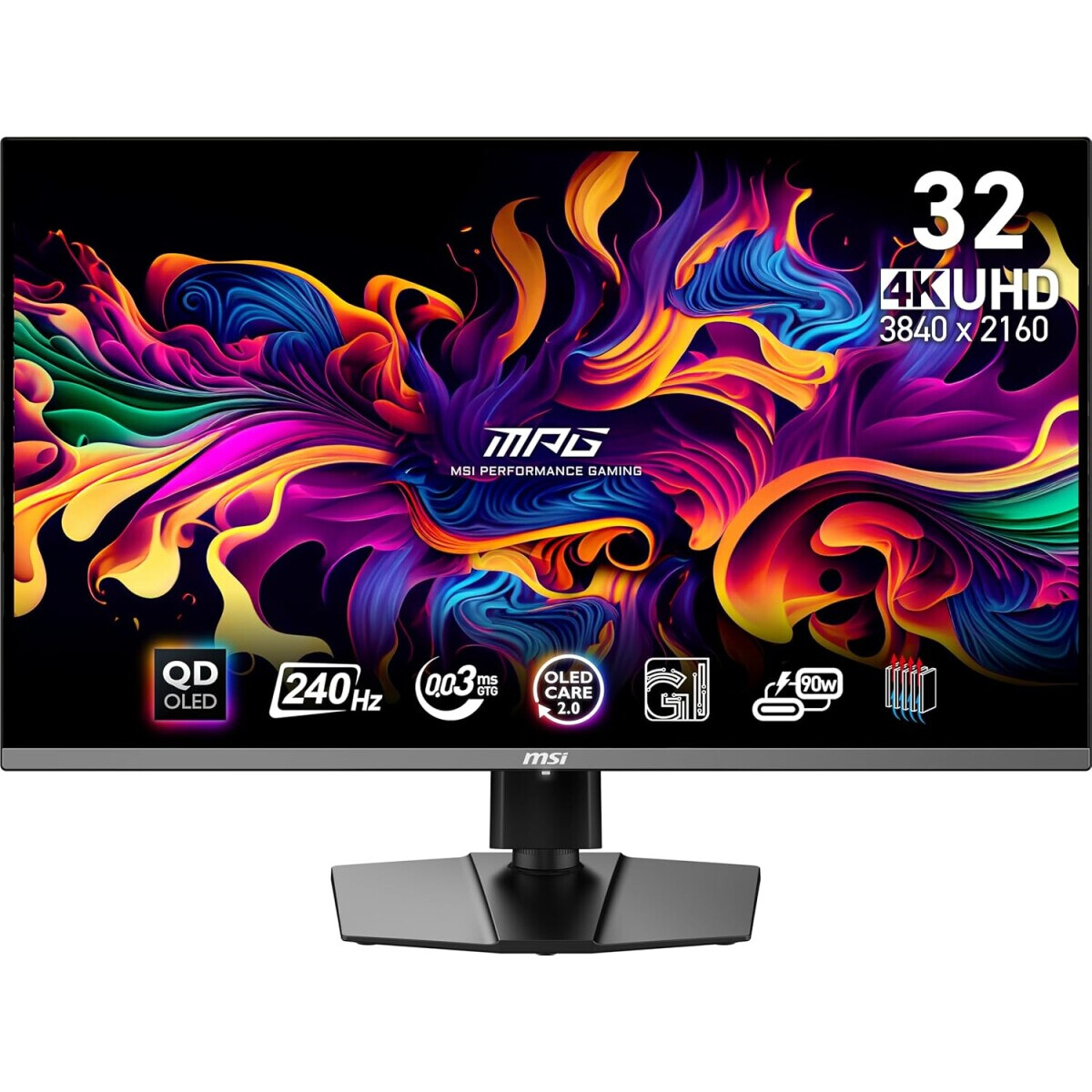 Monitors MSI MPG 322URX Black - MPG 322URX QD-OLED